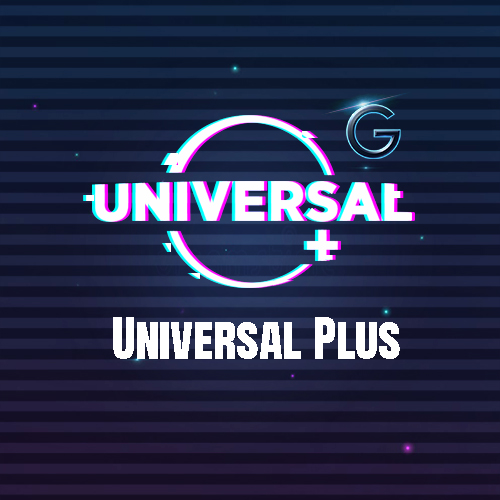 Logo de Universal+